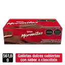 Galletas dulces MORENITAS cubiertas con chocolate 24 Unds x 561,6g
