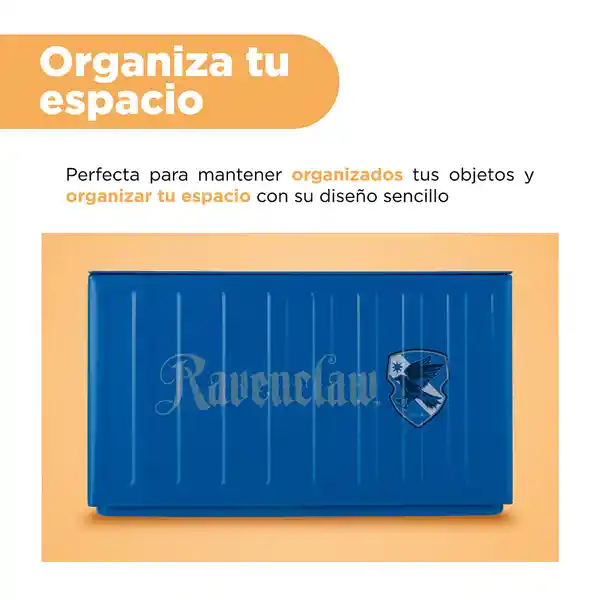 Organizador de Acero Grande Serie Harry Potter Azul Miniso