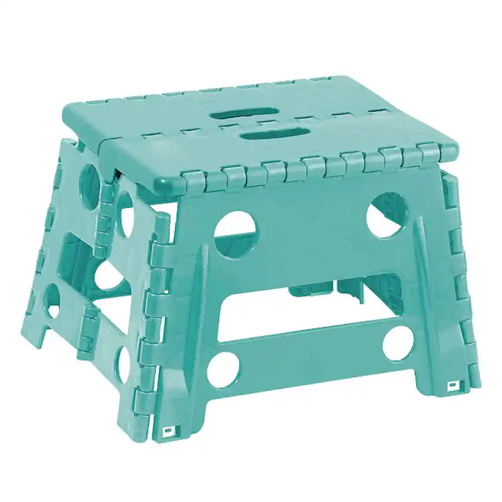 Butaquito Plegable Azul Perlado Vanyplas