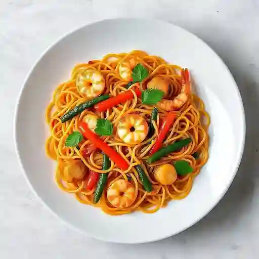 Lo mein shangai especial - familiar