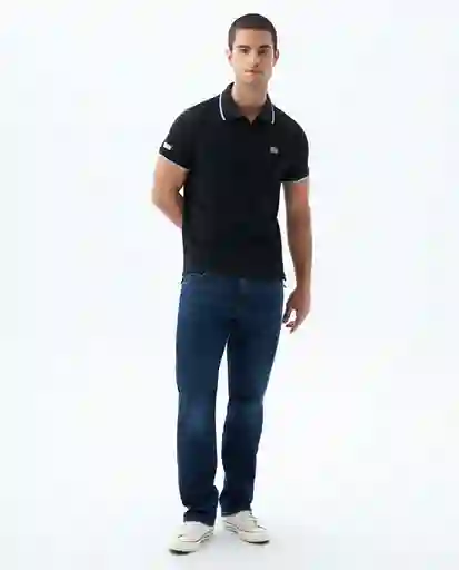 Camiseta Hombre Negro Talla M 800G001_NEG194007 Americanino
