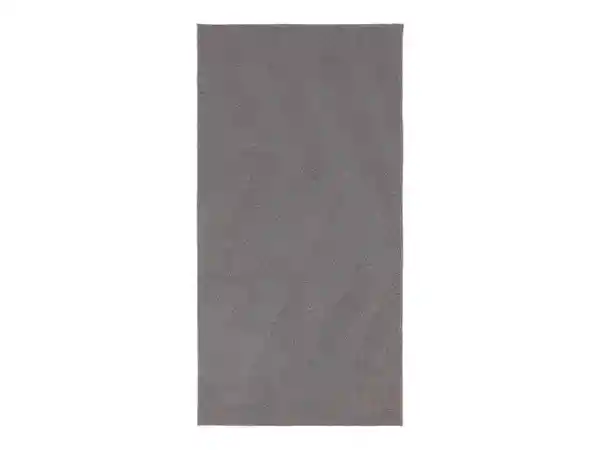 Alfombra Poliéster Emboss Gris 70 x 140 cm Casaideas