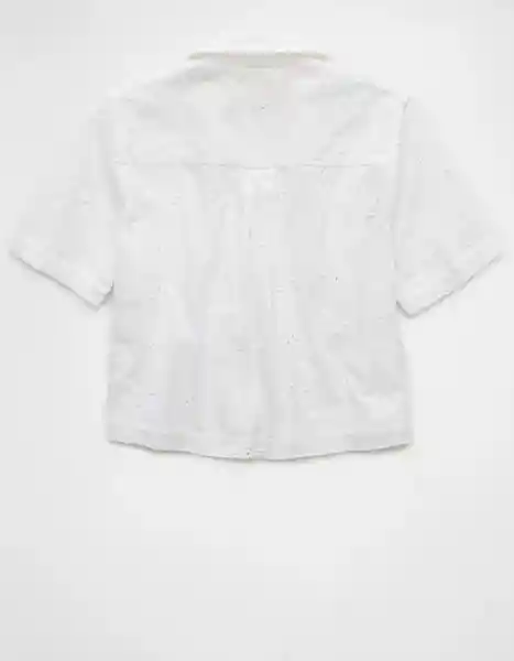 Camisa Mujer Blanco Talla X-Small American Eagle 03555543