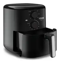 Easy Fry Imusa Extra Capacidad de Mecánica Negra Ez2418i0