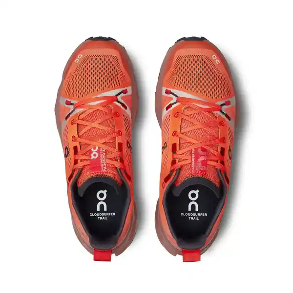 On Zapatos Cloudsurfer Trail 1 Para Mujer Naranja Talla 9