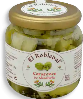  El Robledal Condimentos Corazones De Alcachofas