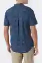 Camisa Manga Corta Modern Fit Oasis Eco Hombre