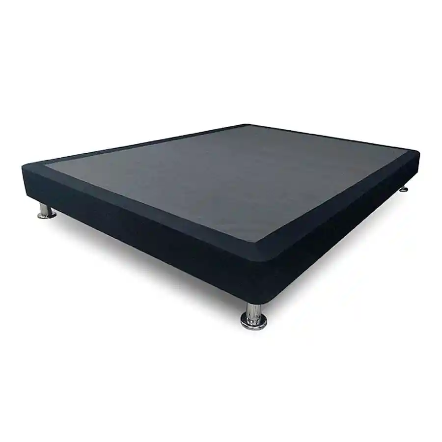 Base Cama Doble Mistral Negro 140 X 190 X 15 Cm