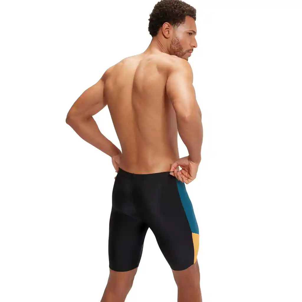 Pantaloneta de Bano Jammer Dive Hombre Negro-30