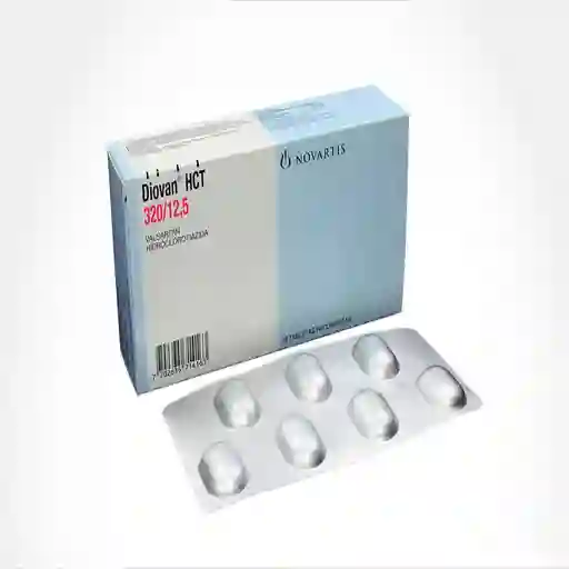 Diovan Hct Antihipertensivo x 320/12,5 mg