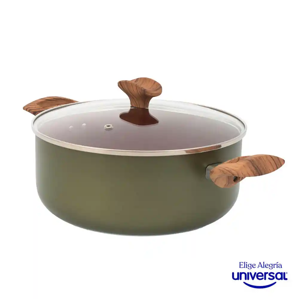 Olla Cuarzo + Tapa Vidrio Universal