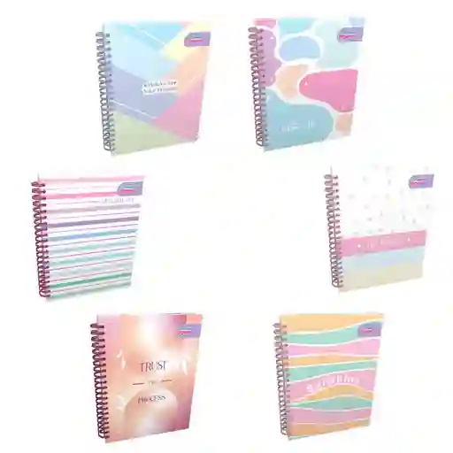 Cuaderno Mixto 150 Hojas Multimateria Primavera