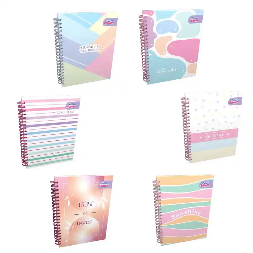 Cuaderno Mixto 150 Hojas Multimateria Primavera