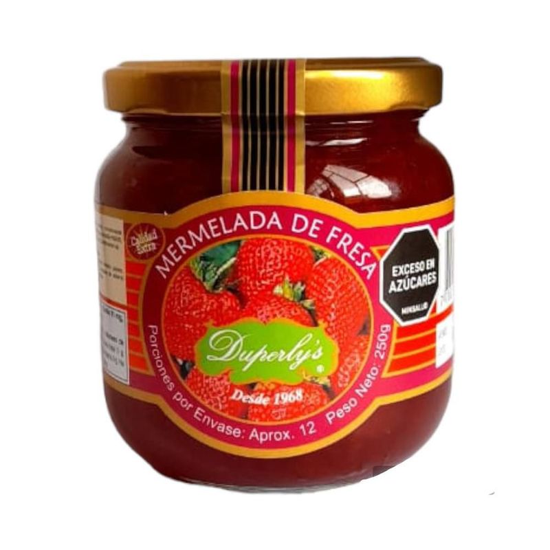 Duperlys Mermelada de Fresa 250 g