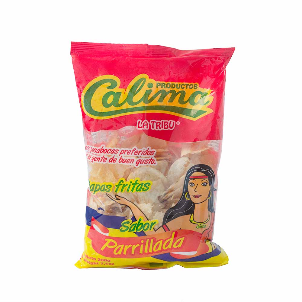 Calima Papas Fritas Sabor Parrillada 200 g