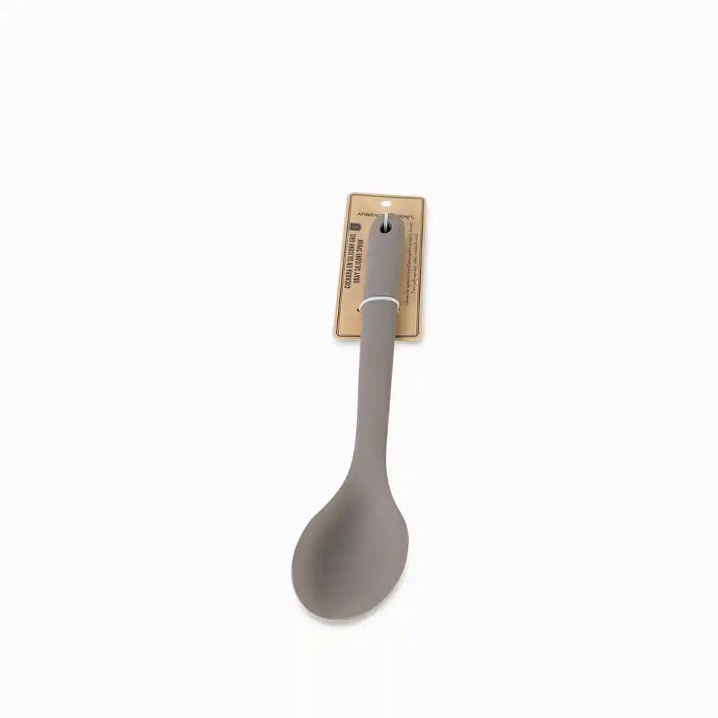 Cuchara Silicona Gris 32 cm Ambiente Gourmet