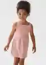 Vestido  Enterizo  Minap Rosa Talla 70 Niña Mango