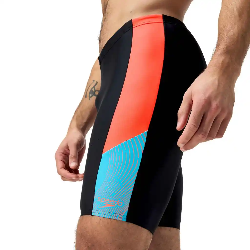 Pantaloneta de Baño Jammer Dive Hombre Negro-32