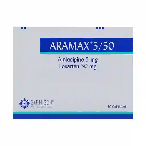 Aramax Antihipertensivo en Cápsulas