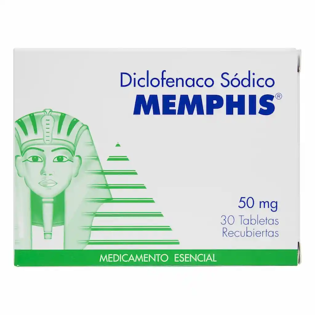 Diclofenaco Memphissodico 50 Mg