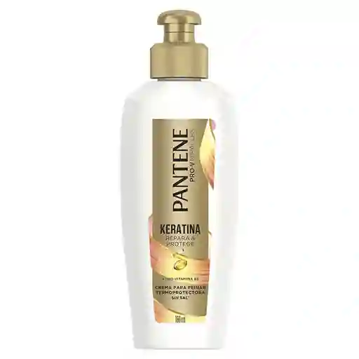 Pantene Crema Para Peinar Termoprotectora Keratina Pro 160 mL