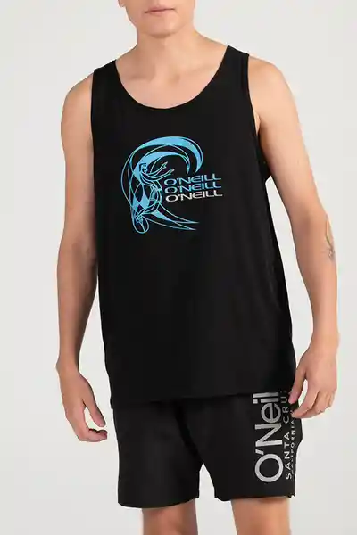 ONeill Camiseta Tank Original Masculina Negro Talla S