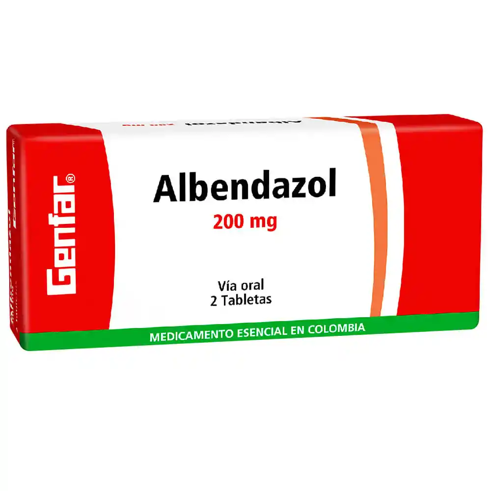 Genfar Albendazol (200 mg)