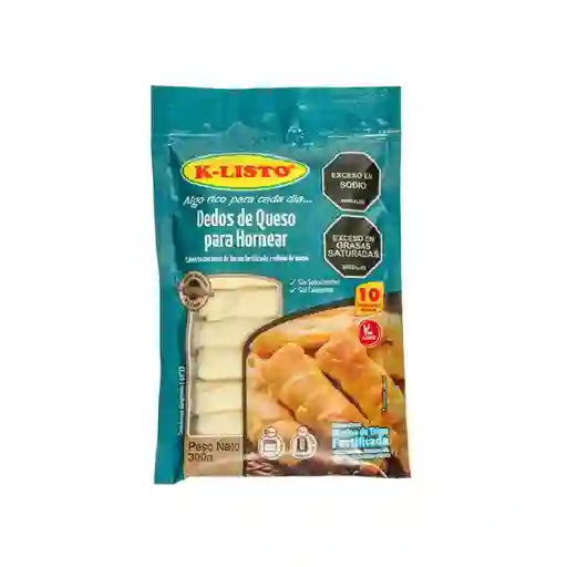 K-Listo Dedo Queso Cóctel Hornea