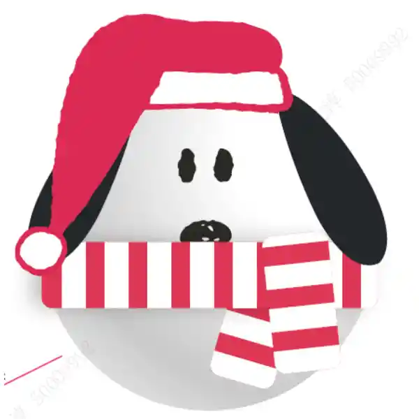 Peluche Navideño Para Mascota Serie Snoopy Miniso