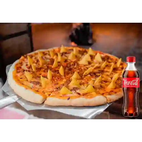 Combo Pizza Mexicana Personal +Cocacola Orig 400ml