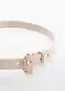Cinturón Nils Crudo Talla M Mujer Mango