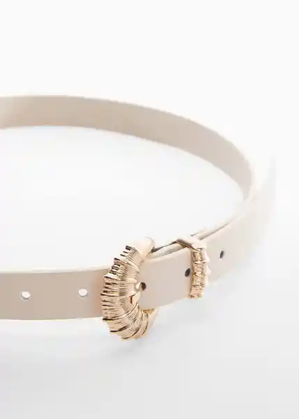 Cinturón Nils Crudo Talla M Mujer Mango