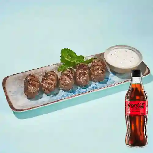 Combo Albóndigas de Cordero +Cocacola S/az 300ML