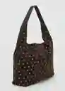 Bolso G Belinda Chocolate Talla 99 Mujer Mango