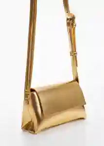 Bolso P Lucer Oro Talla 99 Mujer Mango