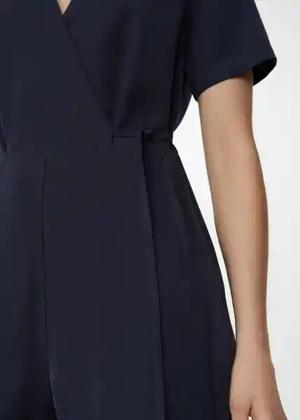 Enterizo Mono Boscol-H Navy Talla S Mujer Mango