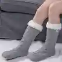 Rockdove Medias Térmica Chenille Gris Talla M