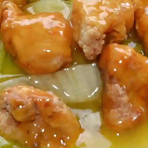 Pollo a la Naranja Grande.