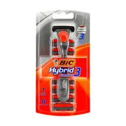 Bic Kit Máquina de Afeitar Hybrid Advance + Repuestos