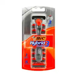Bic Kit Máquina de Afeitar Hybrid Advance + Repuestos