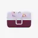 Monbento Lonchera Doble Owly Vino/lila