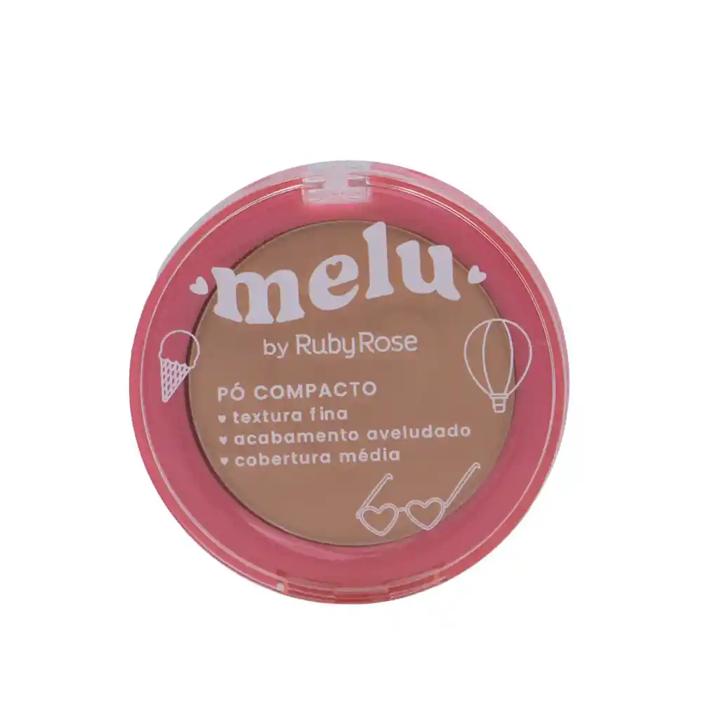 Polvo Compacto Ruby Rose Melu No. 2 Medium