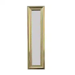 Espejo Pared 123x33 Cm Dorado