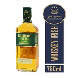 Tullamore Dew Whiskey Irish Triple Destilado