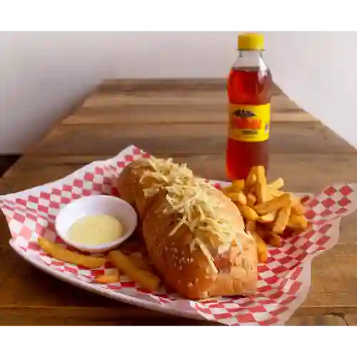 Combo Perro Sencillo + Papas + Gaseosa
