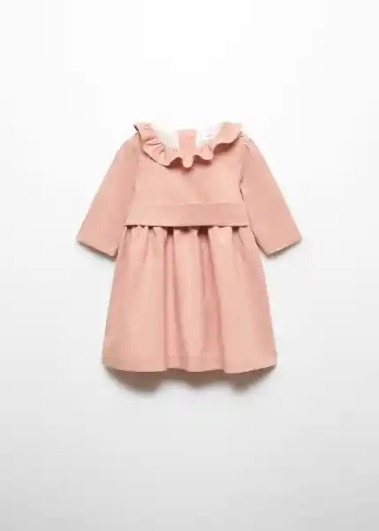 Vestido Rosita Rosa Palo Talla 66 Niña Mango