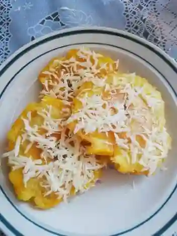 Patacón con Queso