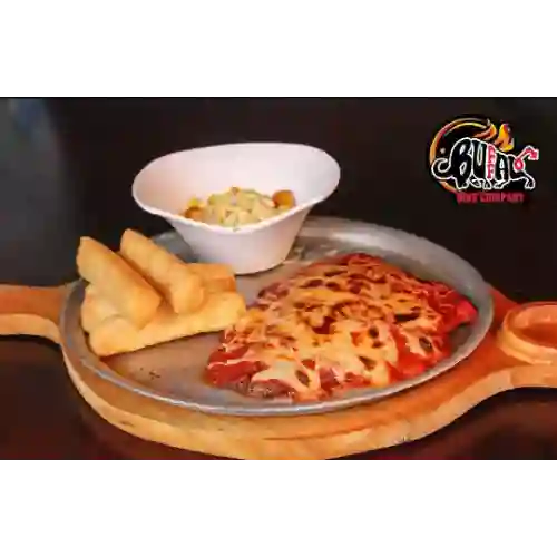 Churrasquito de Cerdo a la Pizza