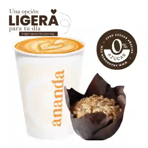 Combo Ligero Muffin Semillas + Capuchino