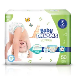 Baby Dreams Pañal Desechable Ultratrim Etapa 5 XXG